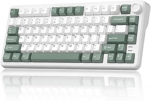 Womier L75 Gasket Gaming Keyboard 75% Wireless Mechanical Keyboard with
