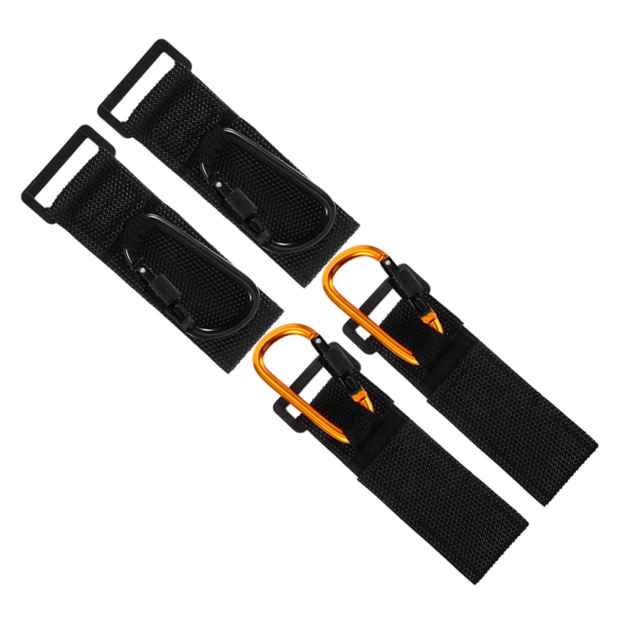 4pcs Stroller Hooks Non- Clip Straps for Diaper Bags Design for Shopping Carts and Pushchairs Secure Grip for Easy Carrying