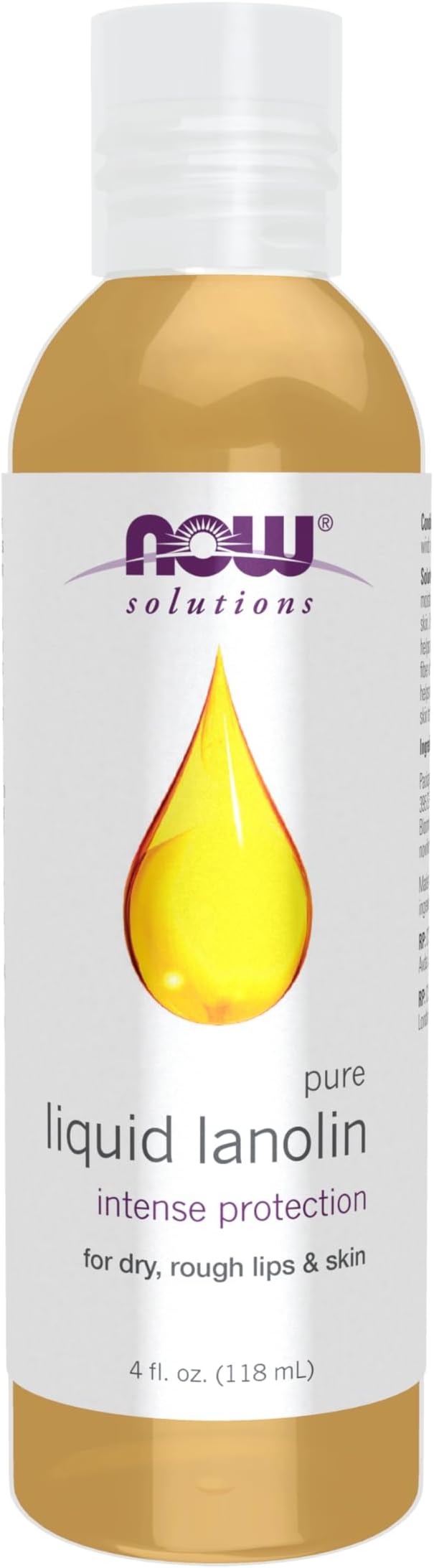 Now Foods, Solutions, Liquid Lanolin, 4 fl oz (118 ml)
