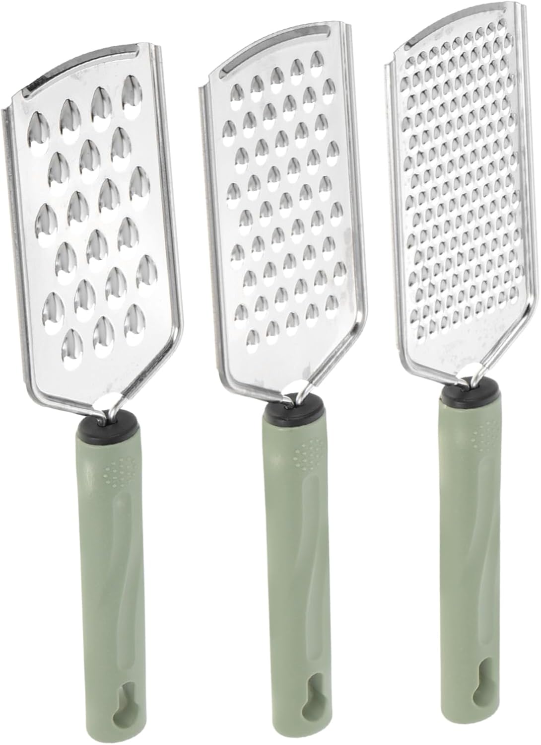 Cheese Handheld Grater Set Stainless Steel Shredder Zester for Lemon Garlic Space-saving Storage for Kitchen Cheese Handheld Grater Set Stainless Steel Shredder Zester for Lemon Garlic Space-saving Storage for Kitchen