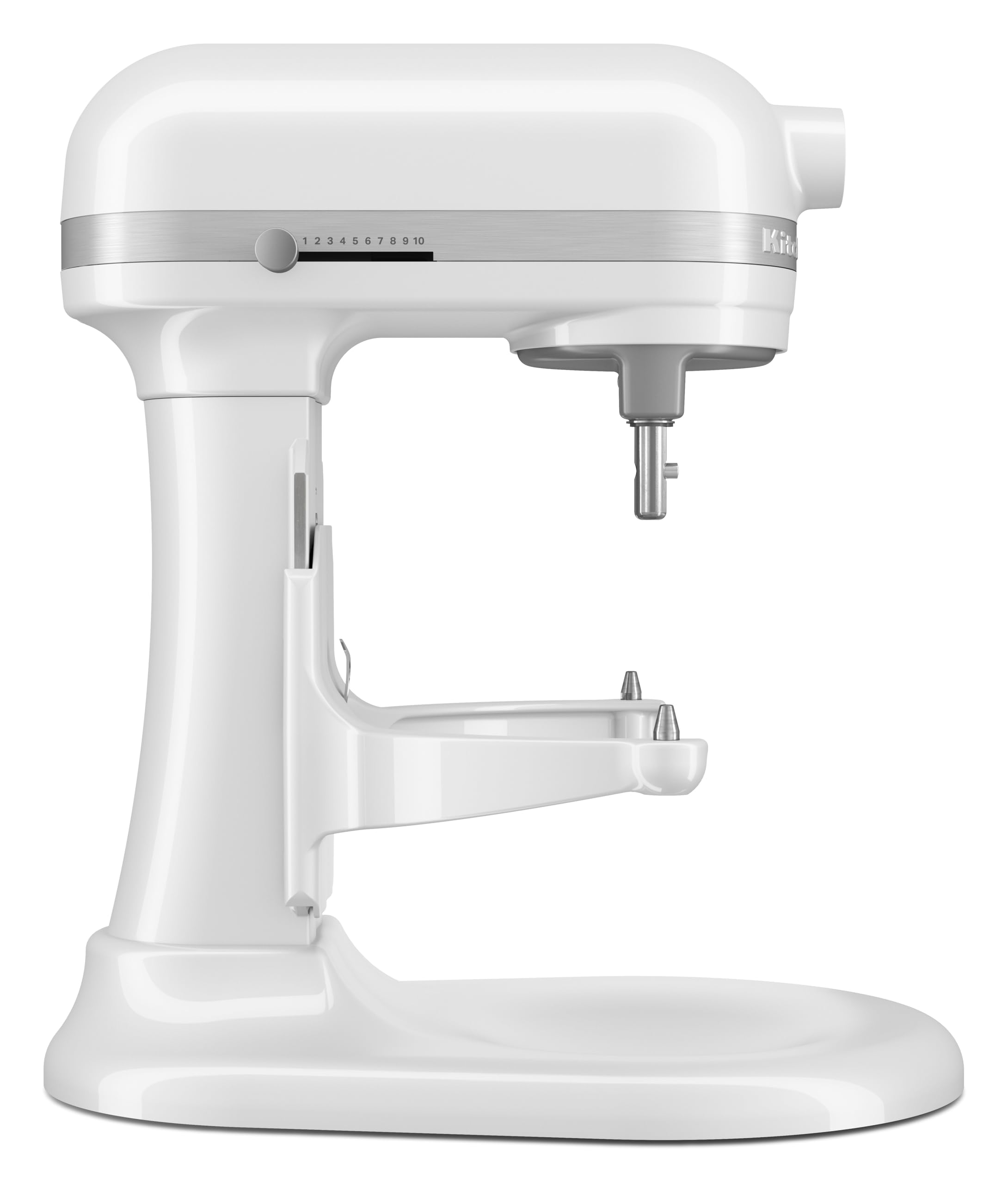KitchenAid Heavy Duty Impastatrice 6.6L Bowl Lift, Ingranaggi Tutto Metallo, 11 Velocità, Avvio Morbido, Protezione Surriscaldamento, Ciotola 3 Punti, Bianco
