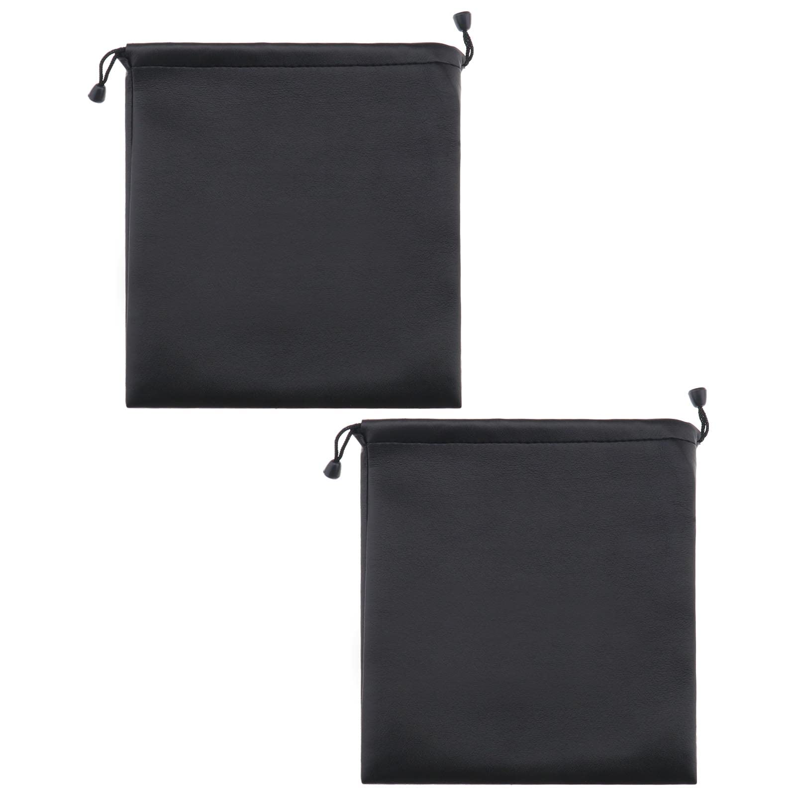Amazon | ヘッドホン収納バッグ ヘッドセット巾着ポーチ PUレザー