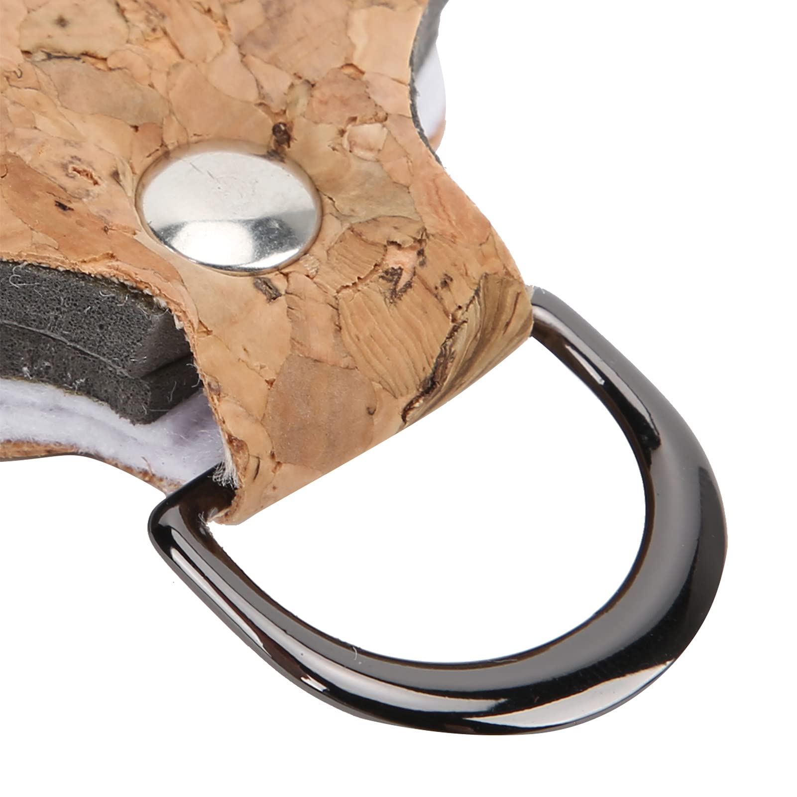 Nettoyant Redresseur Pour Fil De Pêche Olax – Cuir – 8x5cm – Anneau En D