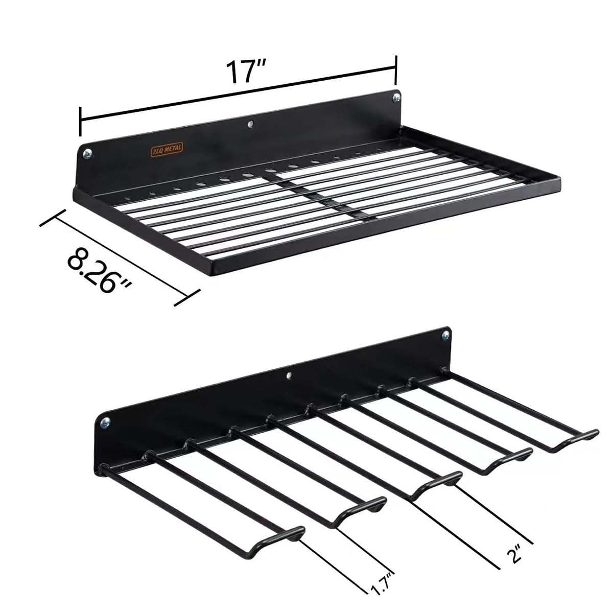 Support De Rangement Pour Organisateur D'outils électriques, Support De Perceuse Mural Pour 5 Outils De Perceuse électrique, Ensemble D'organisateur Mural En Métal Massif Pour Garage, Maison (Noir)