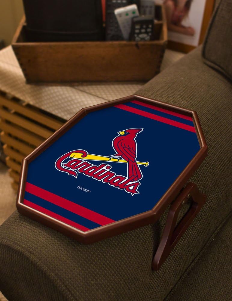 Team Sports America St Louis Cardinals Armchair Catcher Tray Table