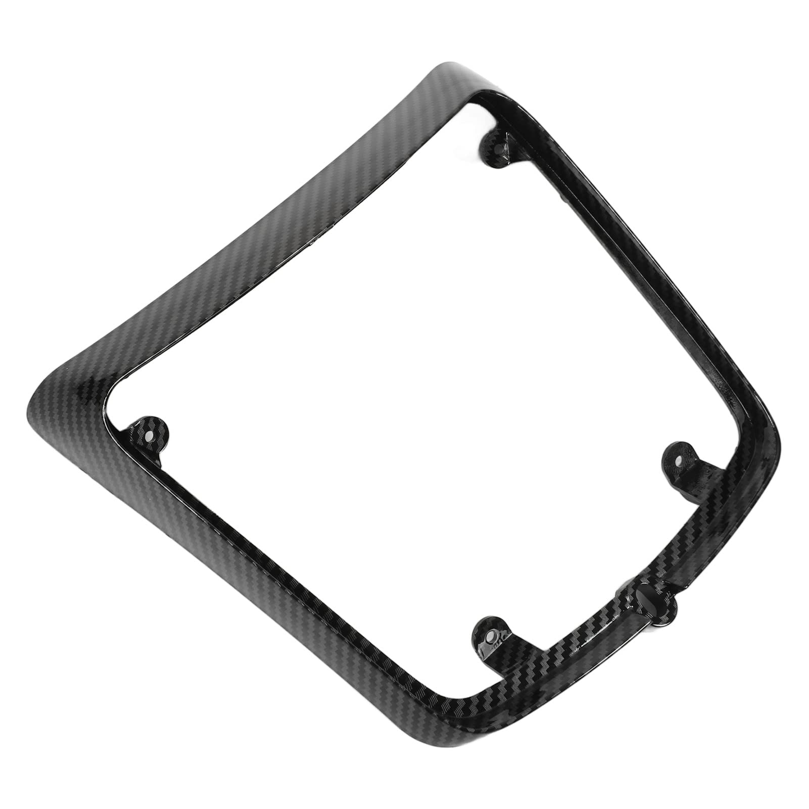 Akozon Trim del Fanale Posteriore del Motociclo, Copertura Protettiva per Fanale Posteriore per Moto Sostituzione per GTS 250 300 GTV 300 2019‑2021(Stile in Fibra di Carbonio)