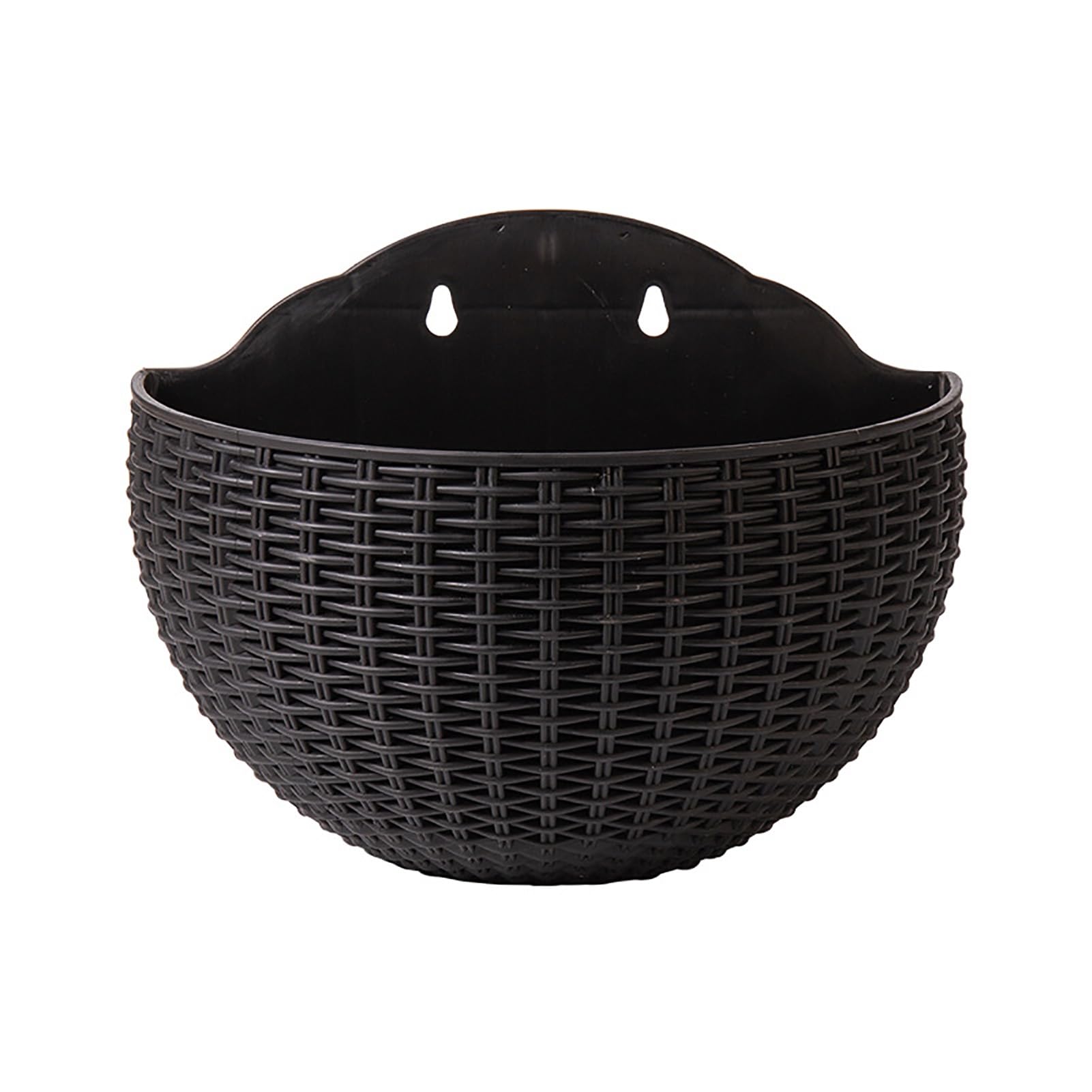 ulafbwur Plant Pot Flower Pot Exquisite Wall-Mounted Plastic Wall Hanging Basket Flowerpot for Garden Wall Planter Wall Hanging Basket