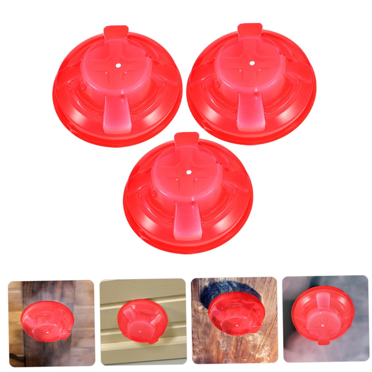 OSALADI 20piezas Cubiertas Protectoras De Detectores De Humo De Diseño y De Instalar Protección para Cocinas y