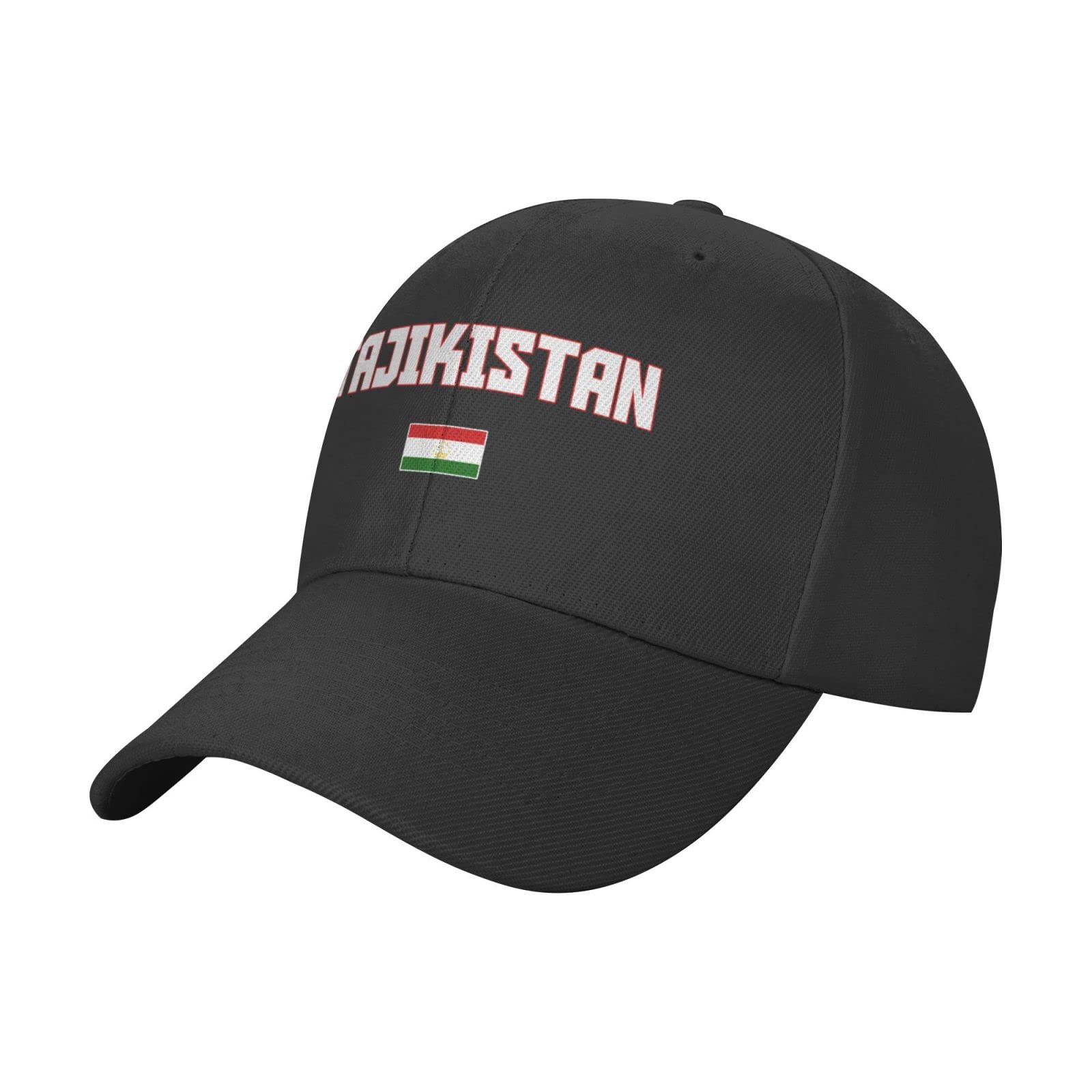 RFSHOP Tajikistan Flag Cool Tajik Baseball Cap Adjustable Sports Hat Unisex Black Patriotic Dad Trucker Hat