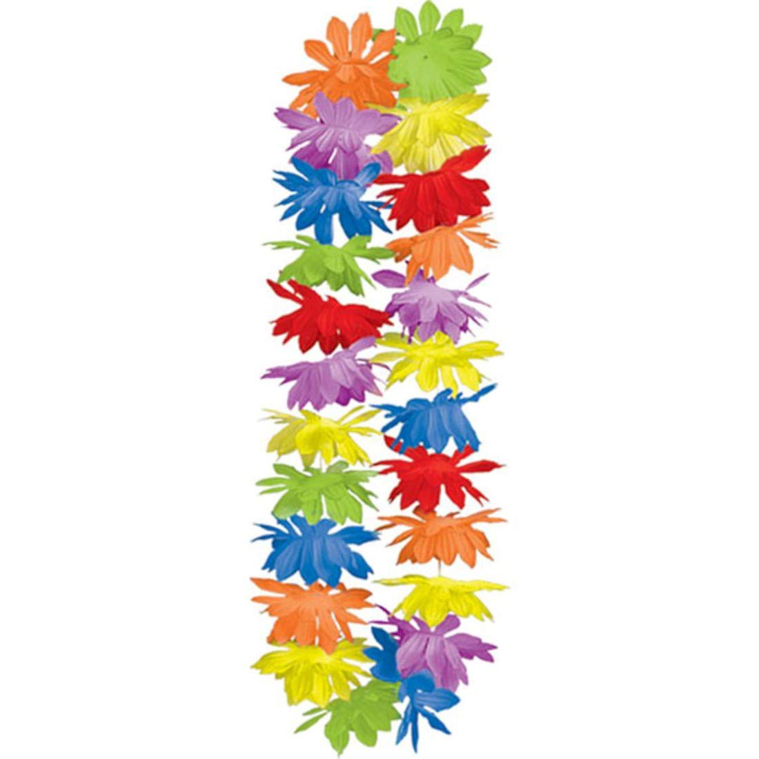 Henbrandt Multicolor Hawaiian Lei, Hula Leis Flower Neck Garland (Necklace)