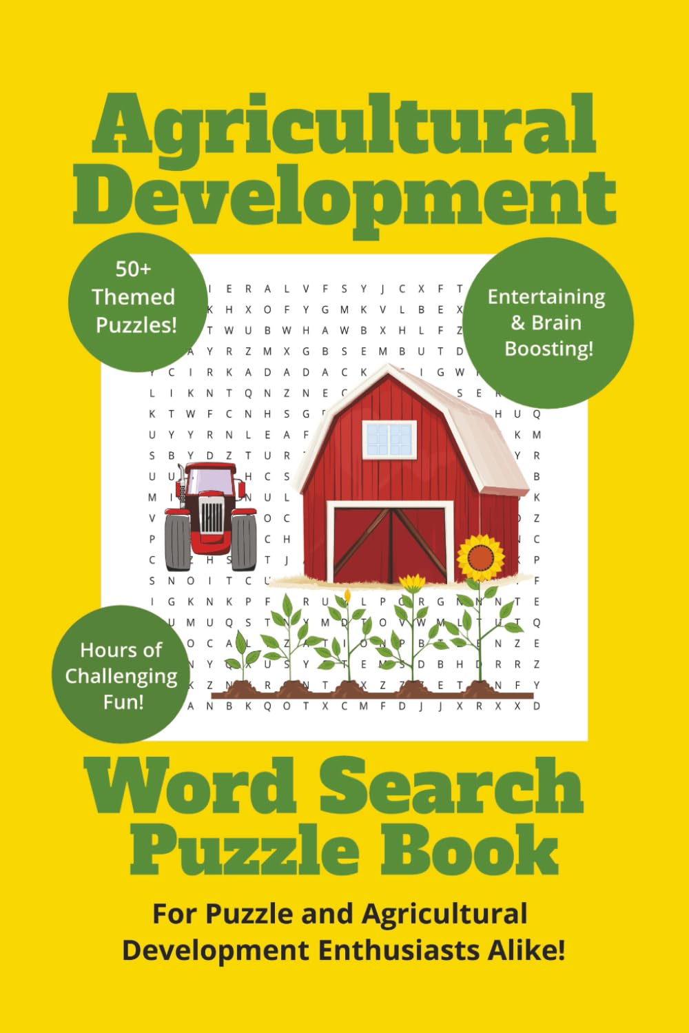Agricultural Development Word Search Puzzle Book (International Development Themed Word Search Puzzle Books)