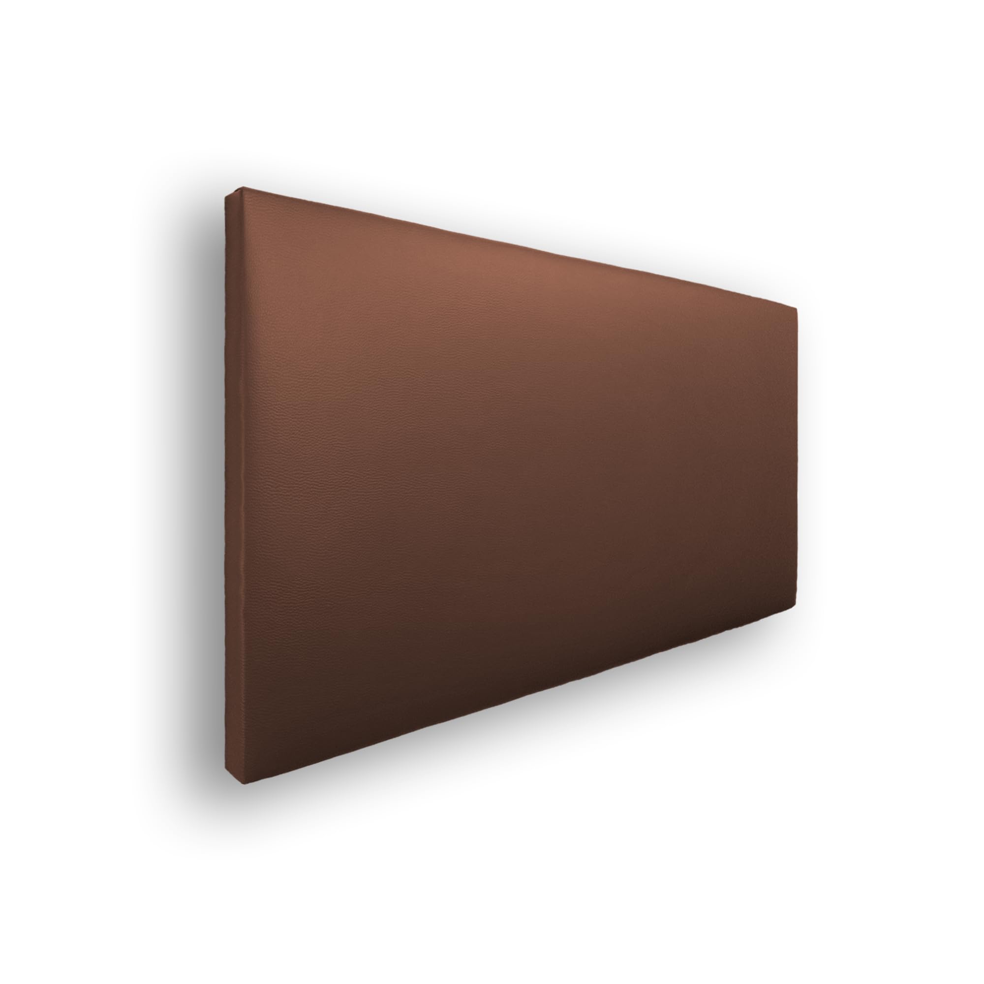 Silcar Home - Cabecero Jep Tapizado en Polipiel - Estructura de Madera, Diseño Moderno y Juvenil - Fácil Instalación - Cuero, 90 cm