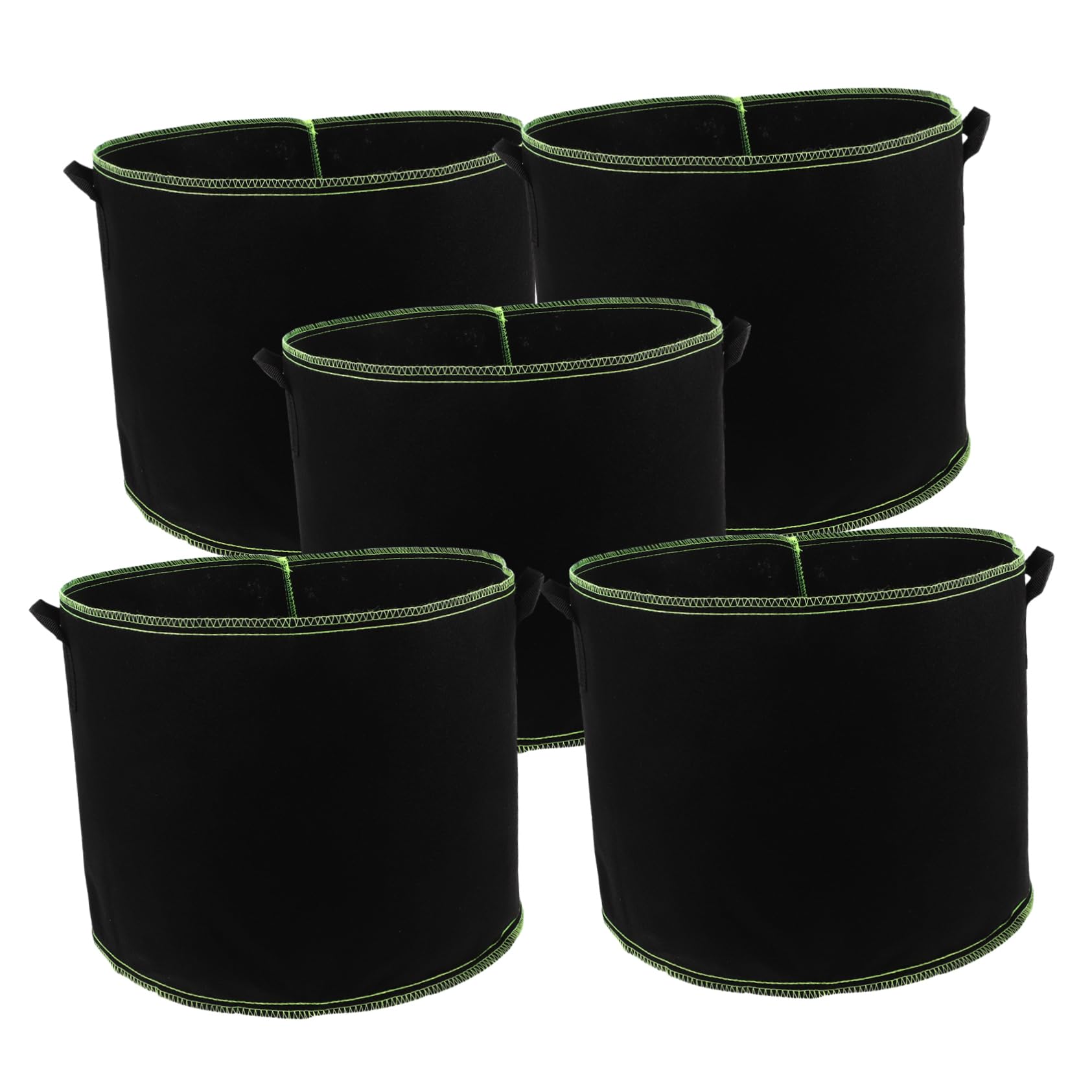 Hemobllo 5pièces Sacs De Culture pour Plantes Sacs De Plantation Tissu Non Tissé Épais pour Pommes De Terre Et Légumes