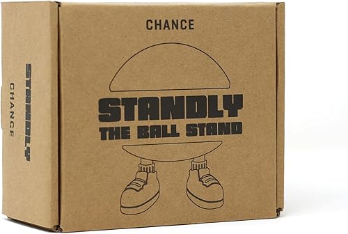 Miniatura 8 de Chance Standly The Ball Stand - Soporte coleccionable para tu baloncesto, voleibol o pelota de fútbol - Se adapta a pelotas de tamaño 5, 6, 7