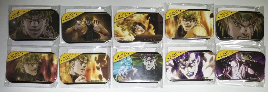 ジョジョの奇妙な冒険 JOJO WORLD Quizzes DIO 缶バッジ