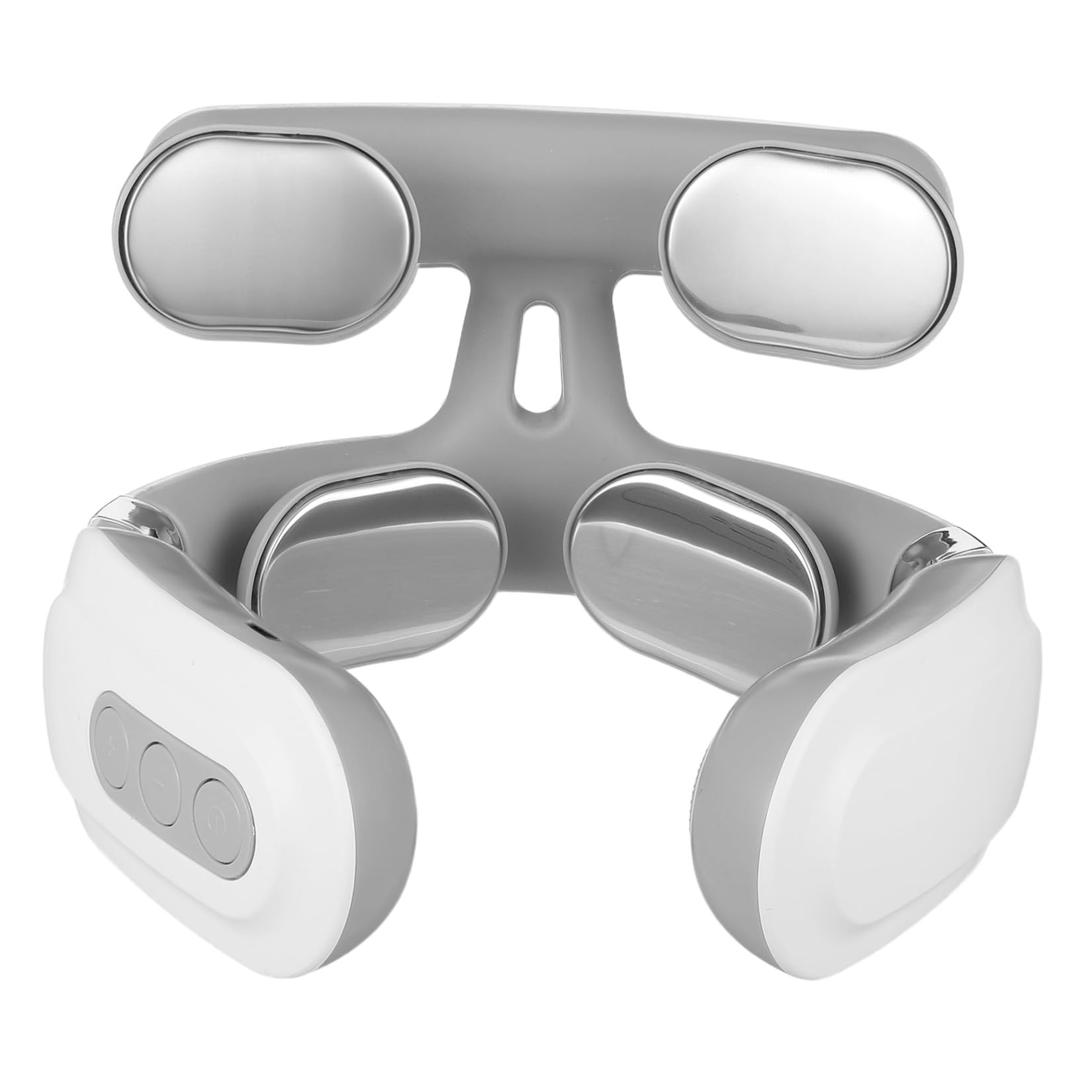 Elektrisches Nackenmassagegerät aus Abs mit USB Ladefunktion Tragbares Massagegerät zur Schmerzlinderung im Nacken und Schulterbereich mit Mehrstufiger Einstellung für