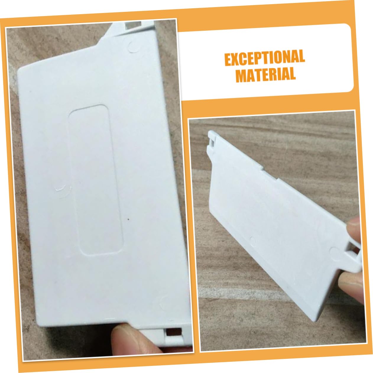 STOBAZA 48pièces Poids De Remplacement pour Lattes De Stores Verticaux Accessoires Plastique Lourd pour Stores Vénitiens Faciles à Installer Et