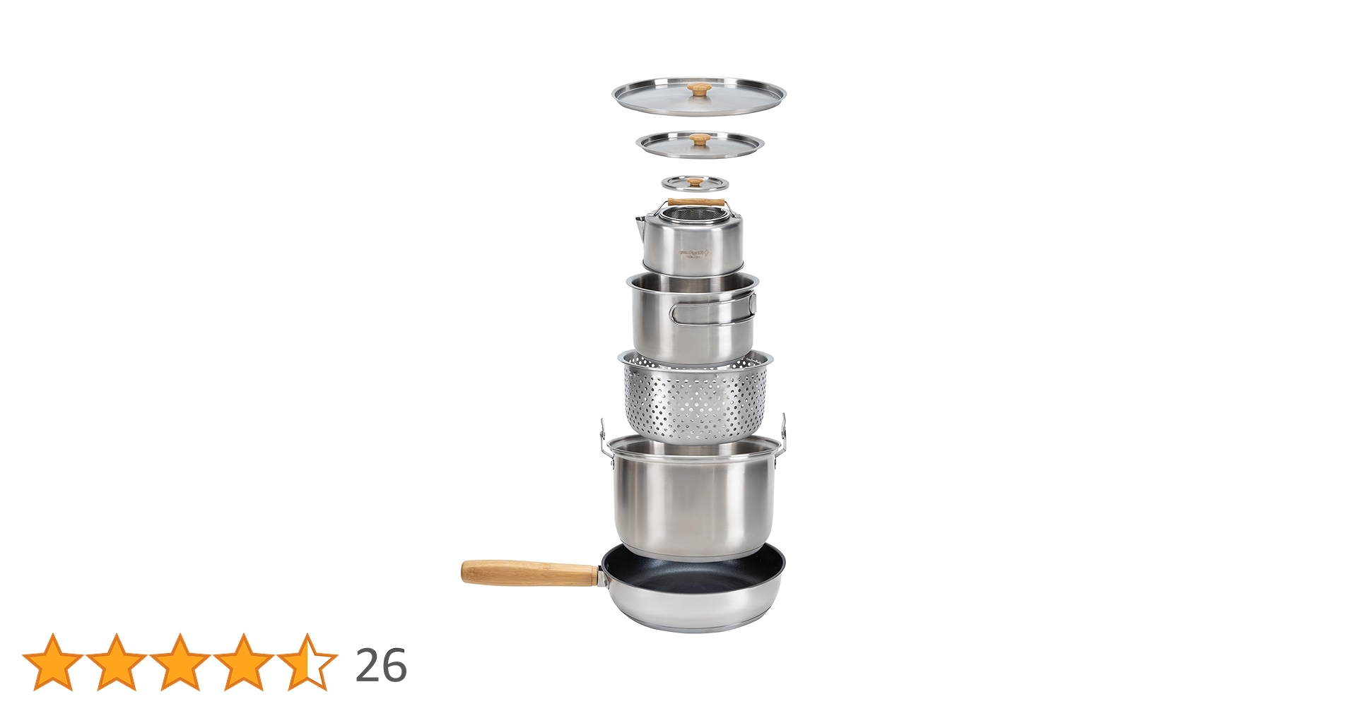  Peak andCamp クッカーセット 楽天市場】☆キャッピングクッカーセット☆ステンレスクッカー