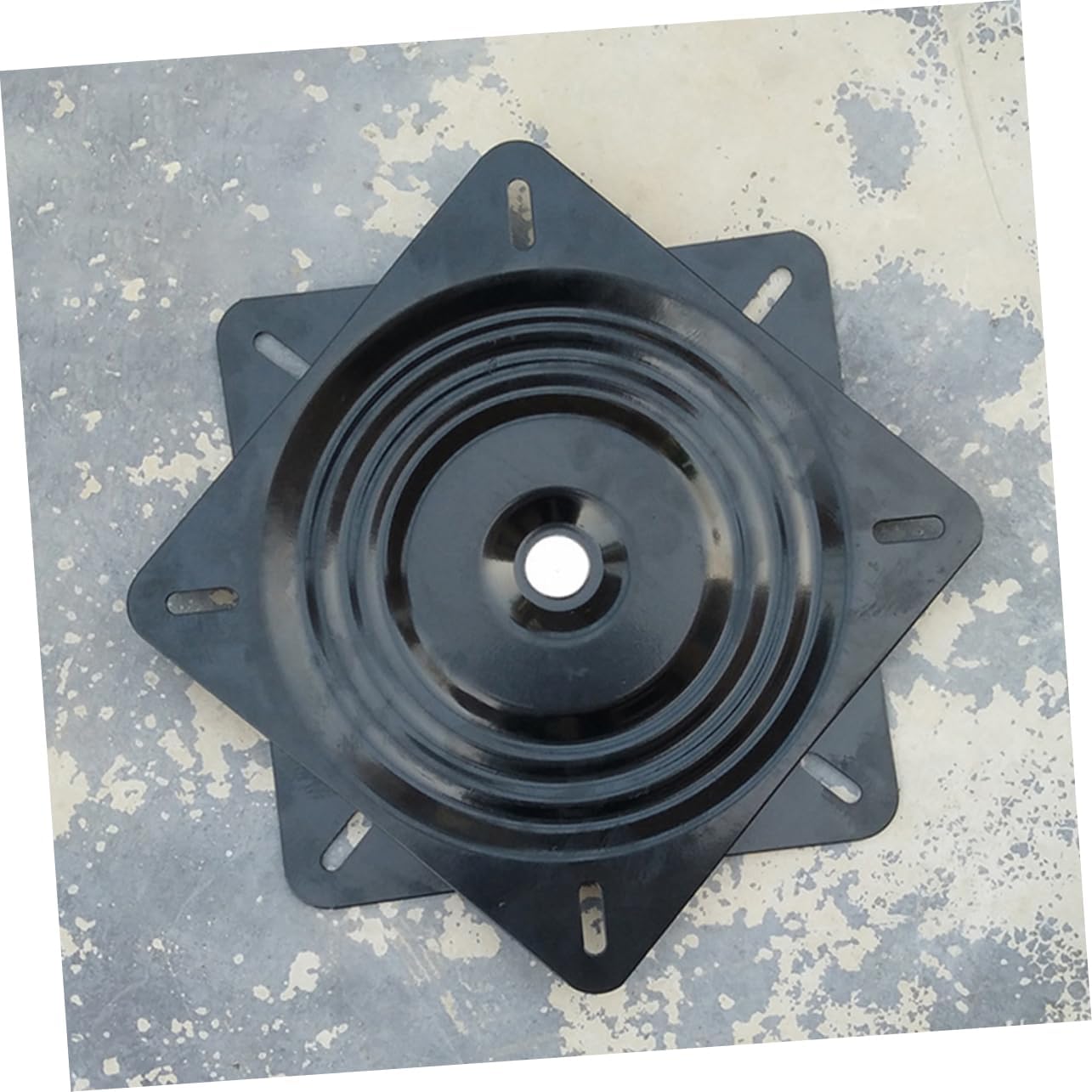 HOMSFOU 360degree Swivel Turntable Sofa Chair Base Heavy Duty Swivel Plate Replacement Rotation Sturdy Construction