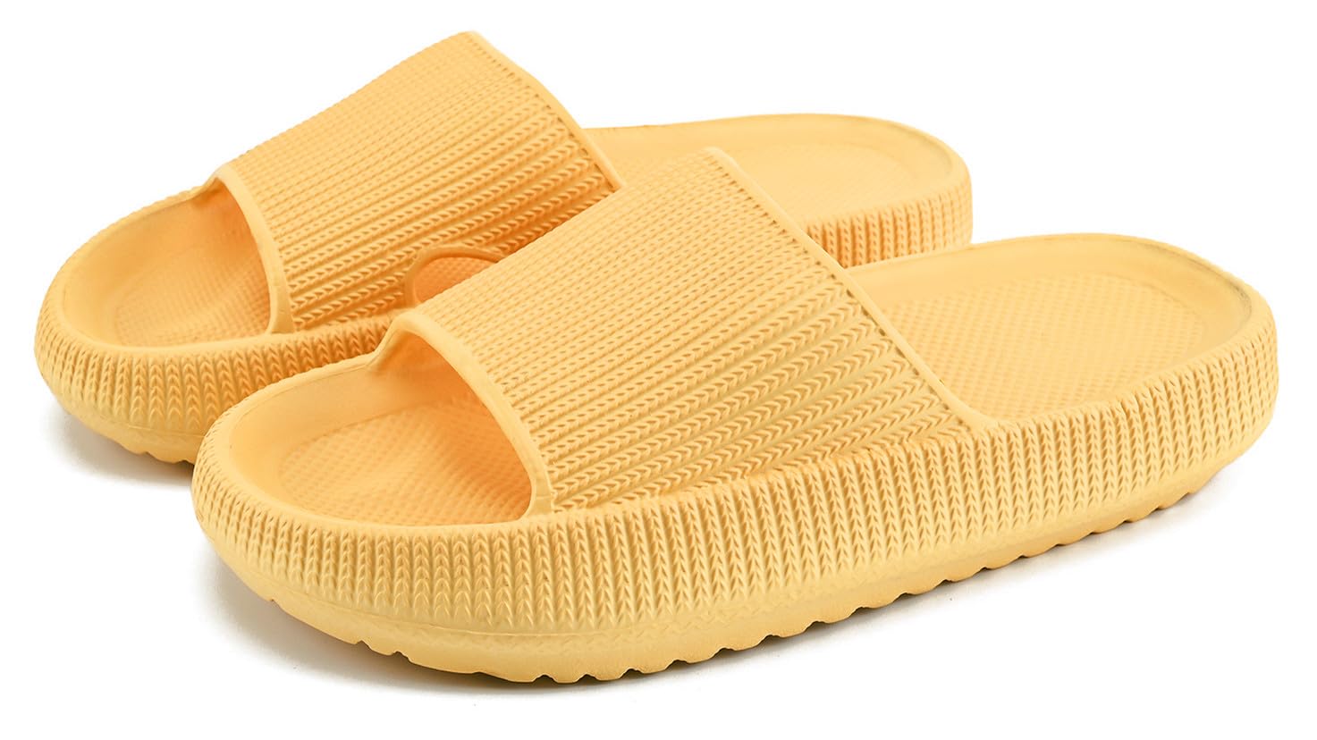 Sharllen Cloud Slides for Boys &amp; Girls - Non-Slip House Slippers for Kids - Beach Slide Sandals in Black, White &amp; Beige