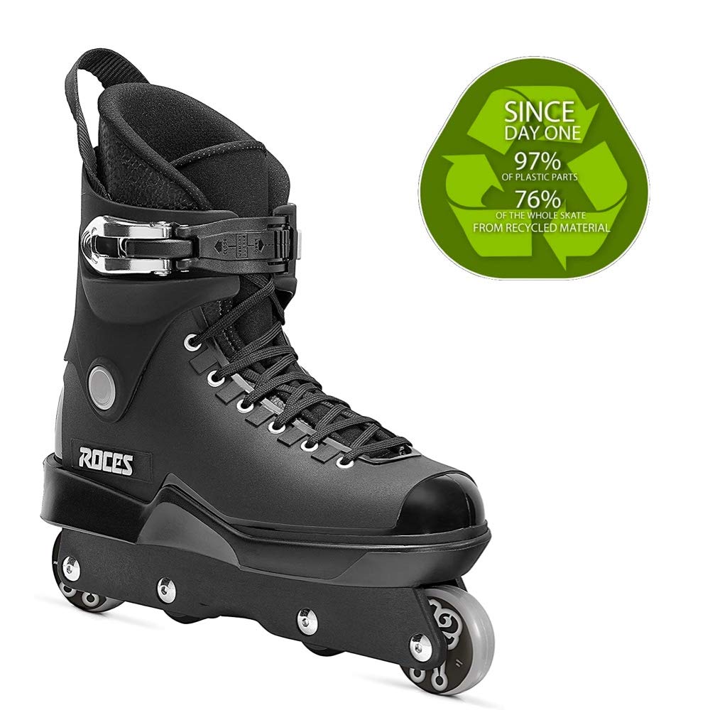 Roces M12 UFC Men's Roller Blades, Inline Roller Skates Senior, Comfortable Skates for Man, Adult, Black