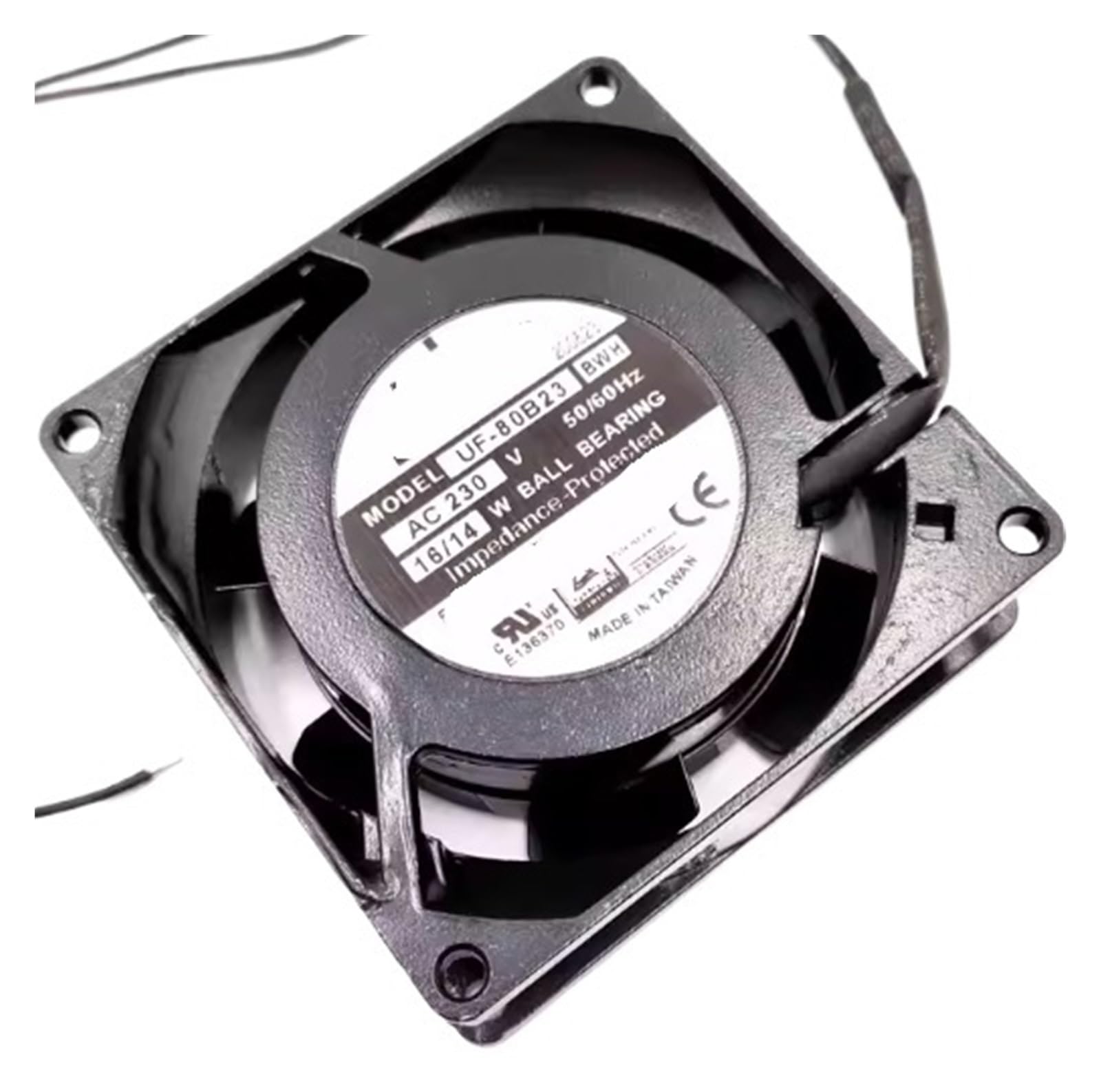 Lzikkgki One Color Uf-80B23h/Bwh 8025 230V 8Cm 16 14W Fan