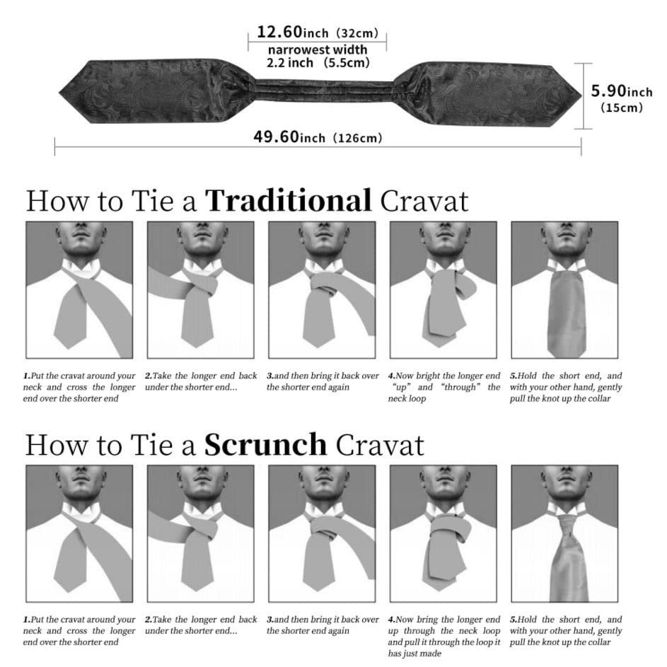 Set de accesorios formales para hombre con corbata de seda miniatura 3