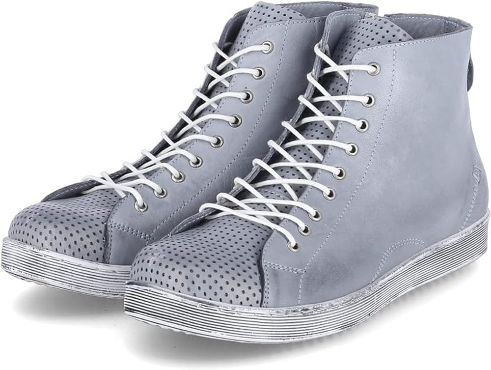 Andrea Conti Women's Trainers Sneaker, lightgrey, 6.5 UK