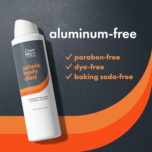 Dove Men+Care Whole Body Deo Aluminum-Free Deodorant Spray Shea Butter + Cedar Suitable from Pits, Privates, to Feet with Vitamin E 4 oz - Image 12
