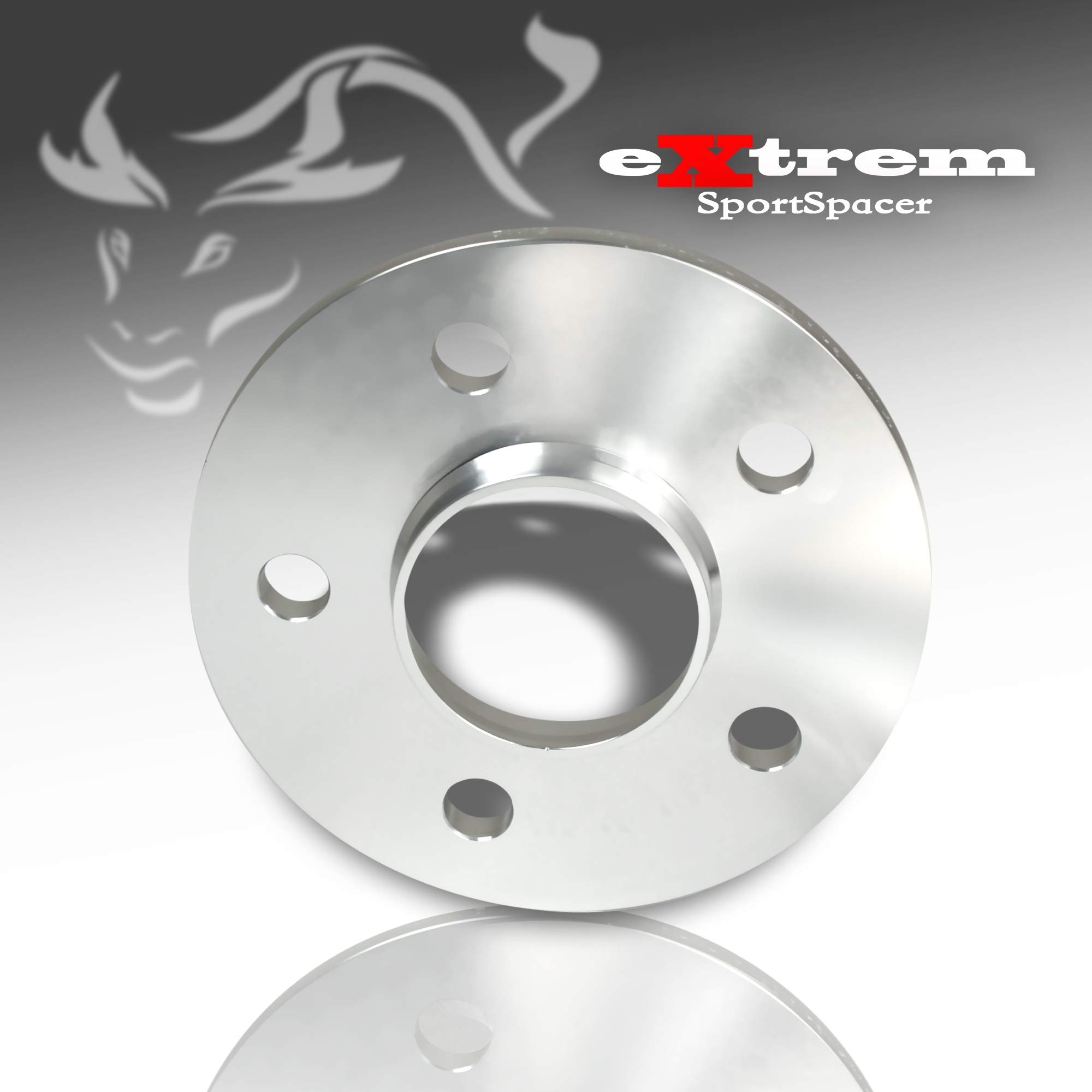 JOM 780011 Spurverbreiterung, NJT eXtrem SportSpacer, 20mm 5/112, NLB 66,6 mm, mit Zentrierung