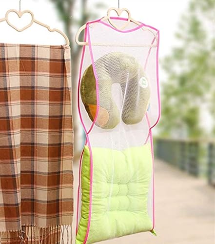 Miniatura 6 de DurReus Linda almohada para dormir para mascotas, soporte colgante resistente para ahorrar espacio, bolsas de malla para secadora de zapatos, cesta
