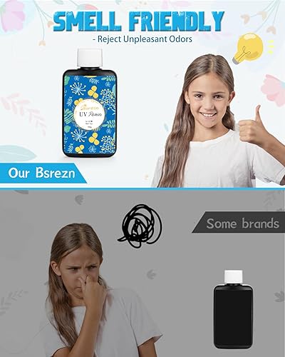 Miniatura 6 de Kit de resina epoxi de curado UV duro, transparente y transparente, premezclada, pegamento activado solar transparente UV para fabricación de joyas,