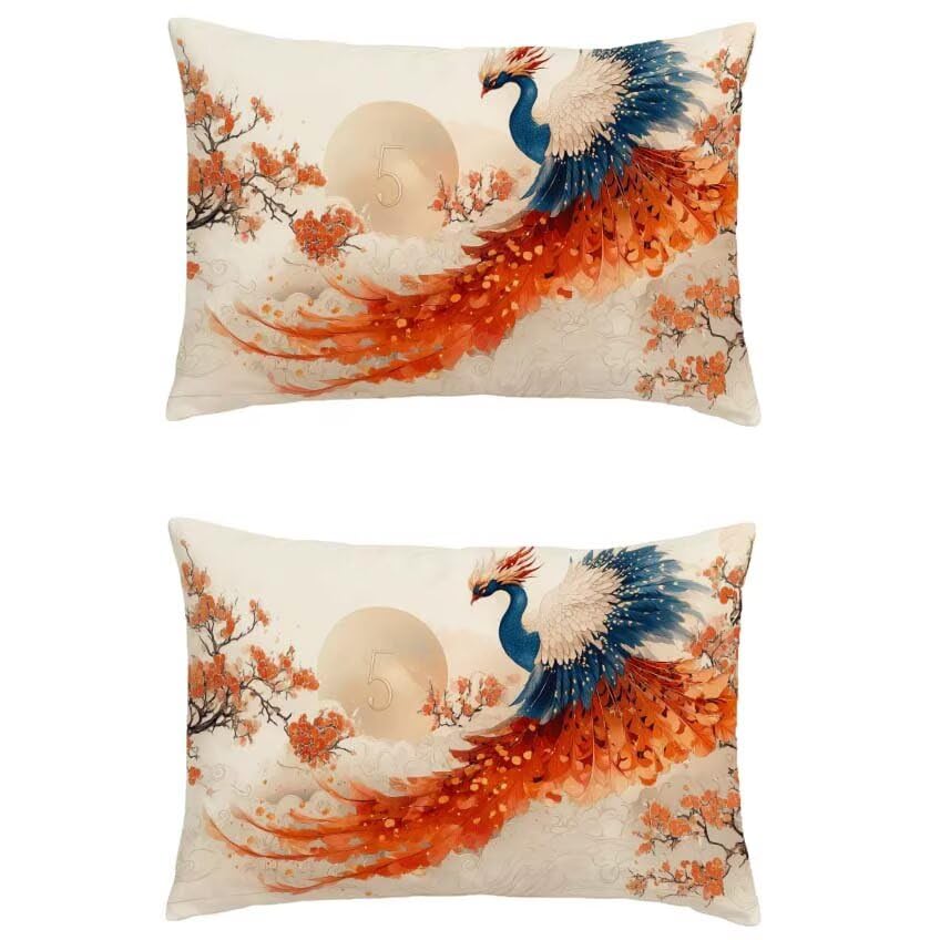 Housse coussin exterieur marine 80x100cm lin imperméable pour protéger vos assises de la pluie