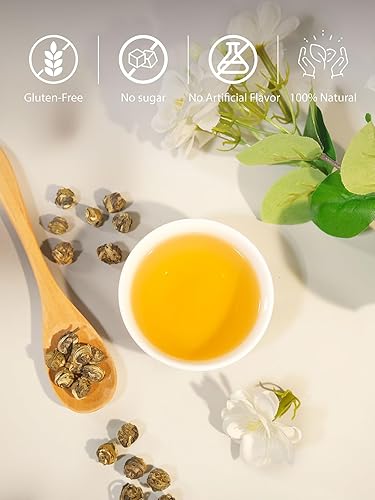 Vista 19 de TeeLux Té Oolong de ginseng, té Oolong de primera calidad, té de alta montaña Ren Shen, té natural de ginseng, aroma tostado y miel