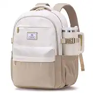 LOVEVOOK Laptop Backpack for Women Teens,College School Backpack with Tumbler Holder,15.6" Computer Bag,14 Pockets,Waterproof
