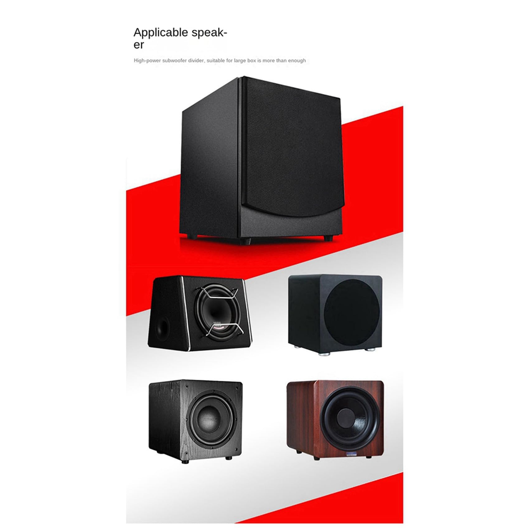 2 filtri crossover crossover audio da 400 W con da 400 W