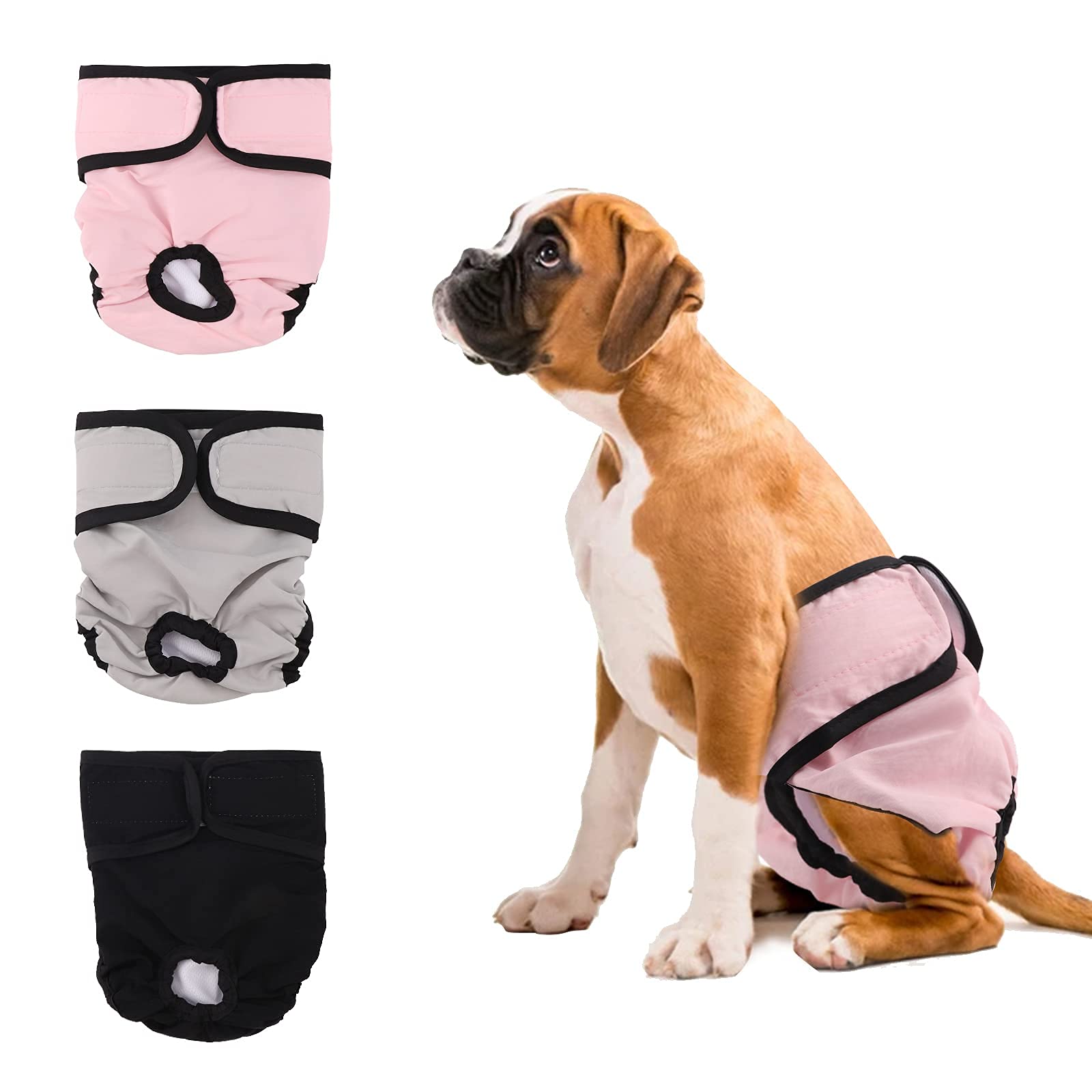 Diaper Suspenders Female Dog Diapers Dog Britches Pants S-XL