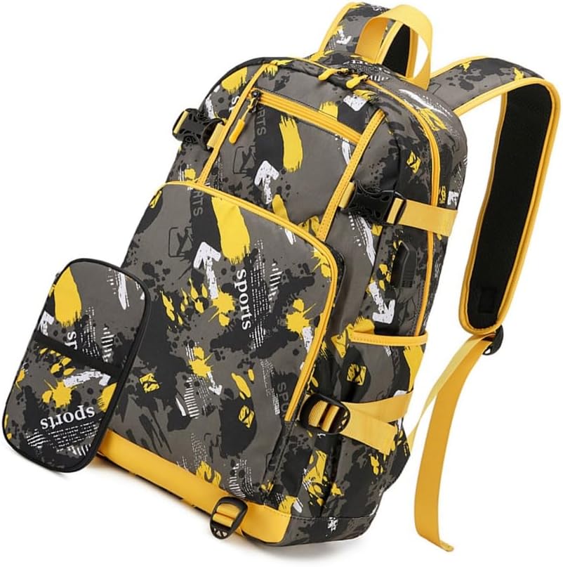 School Bag Backpack with Pencil Case Set for Boys and Girls Laptop Bags Large Capacity Daypack USB Charging Port