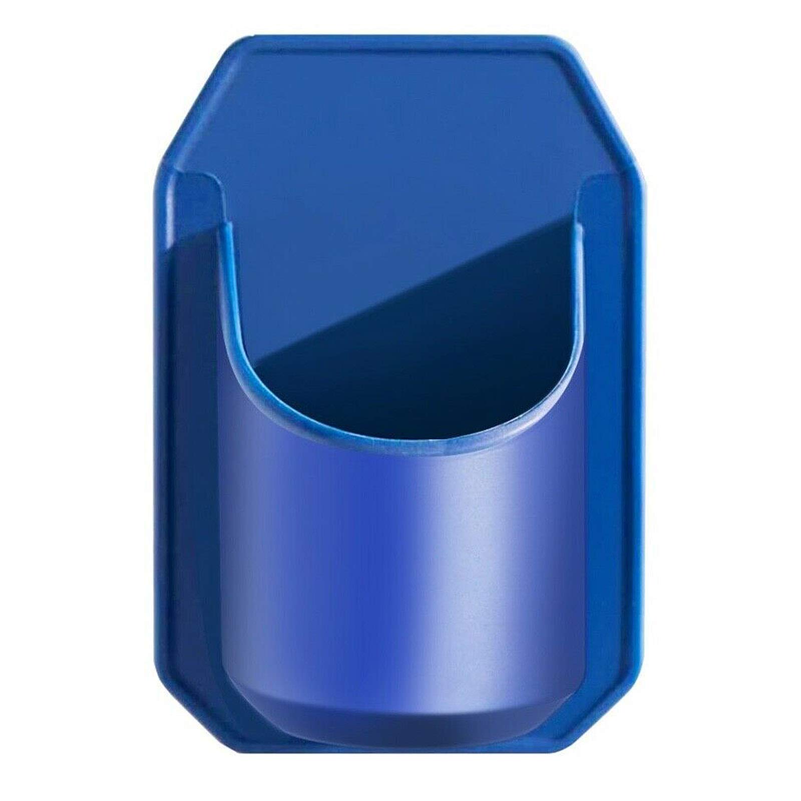 Shower Beer Holder for Cans Bottles, Stick on Glass or Mirror, Good Present for Drink Lovers (Blue)