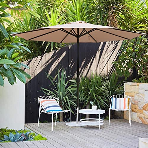 Parasol de table extérieure anti-UV doté d'une manivelle ergonomique