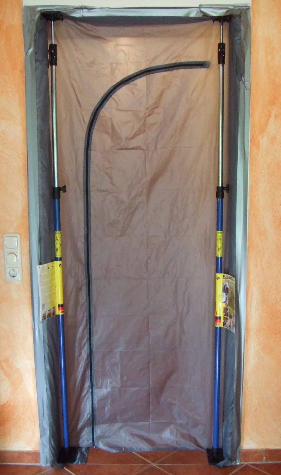 Copertura antipolvere porta/ – Parete 310 x 130 cm klettverschl.