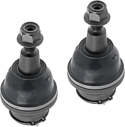 Miniatura 135 de Detroit Axle - Par de rótulas delanteras superiores para Chevy GMC Silverado Sierra 1500 Tahoe Yukon XL Suburban Cadillac Escalade ESV 2 juntas de