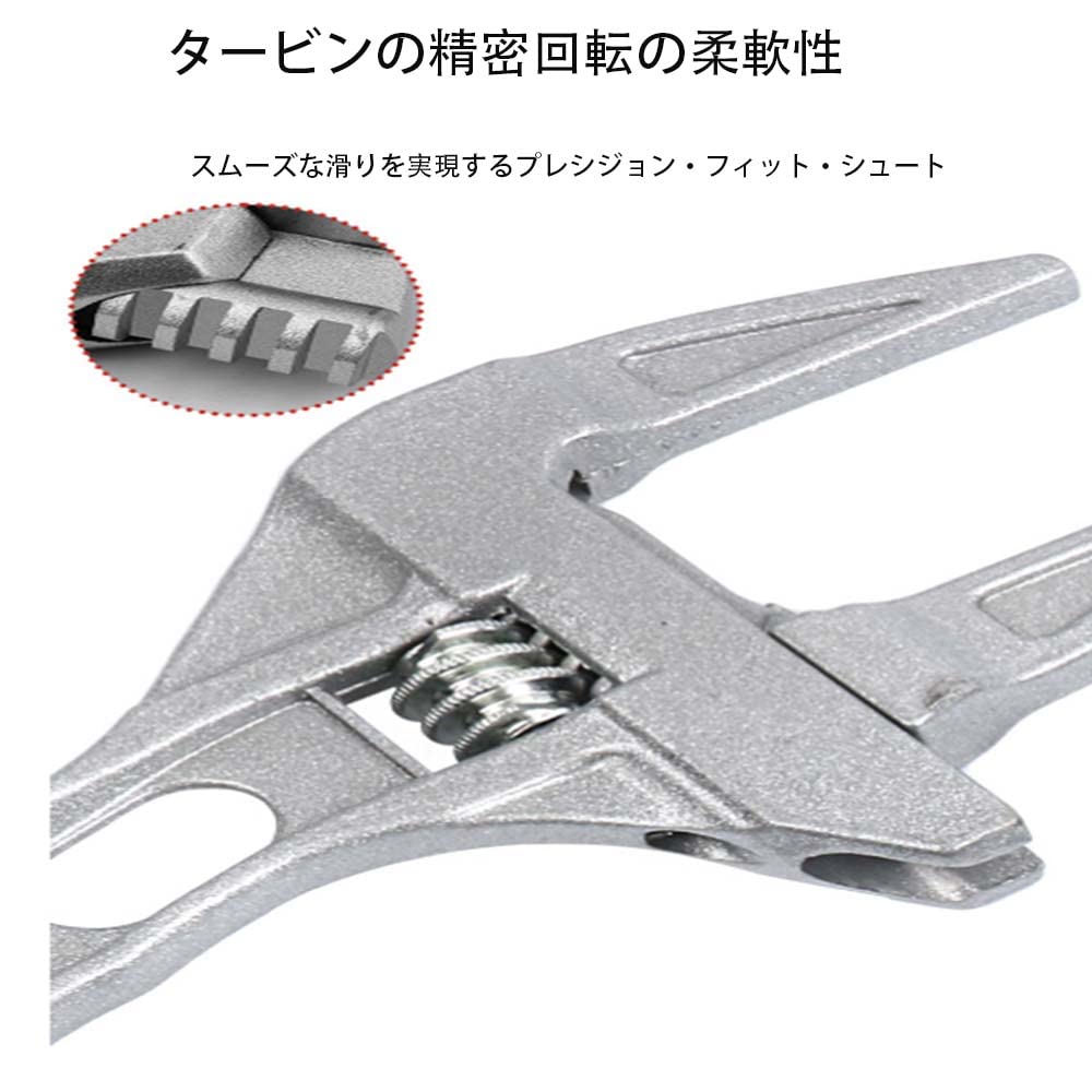 パイプレンチ　モーターレンチ MFTS92 たて型クイックワイドモーターレンチ 1丁 スーパーツール