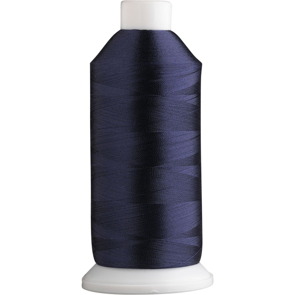 Superpunch SuperB Embroidery Thread 40wt, 5000 m Cone, Navy Blue 5553