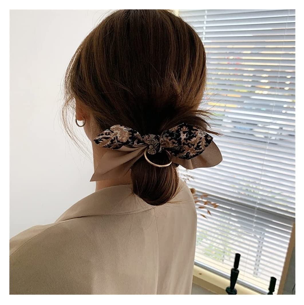 Scrunchies Per Capelli Anello Per Capelli Con Fiocco In Corda Per Floreale Copricapo Per Elastico In Per Legato Coreano Femminile Elastici Per Coda Di Cavallo