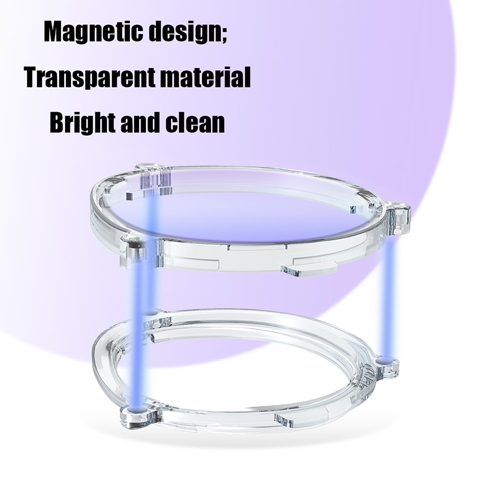 1 paio di lenti magnetiche anti-luce blu per miopia per Meta Quest 3, lenti da prescrizione per miopia per accessori VR (-3.0D)