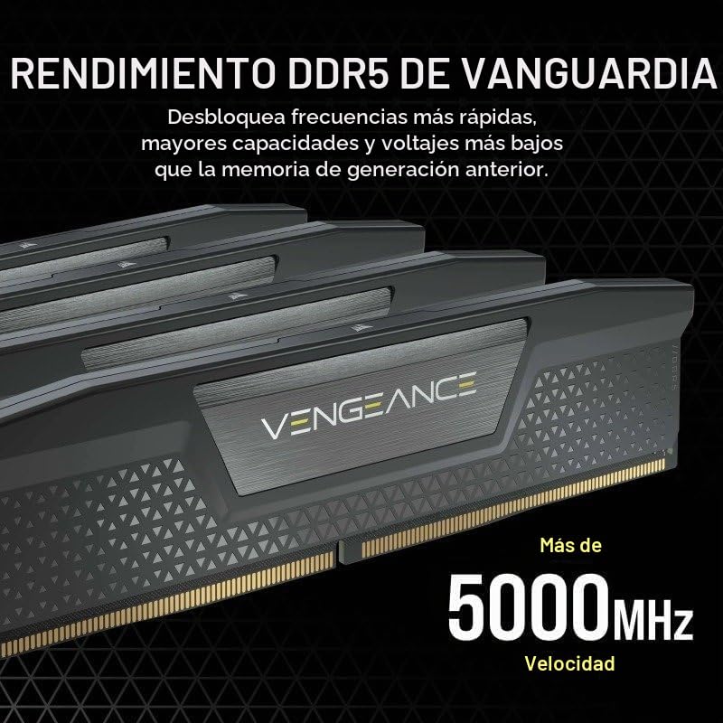 Amazon.com: CORSAIR Vengeance DDR5 RAM 16GB (2x8GB) 5200MHz CL40