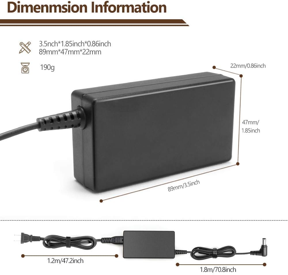TAIFU 18V AC DC Adapter for LG XBOOM Go PK7 & LG Electronics Music Flow H5, H7 (NP8540, NP8740) Wireless Speaker Power Supply Swithcing Power Cord Charger
