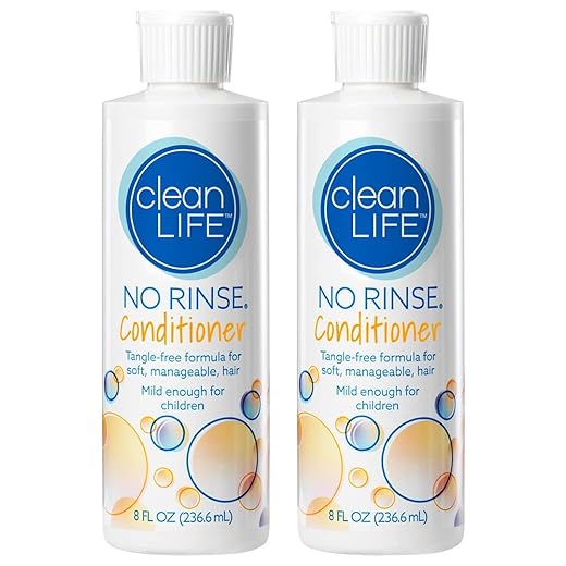 No‑Rinse Hair Conditioner Travel-Friendly 8 fl oz Pack