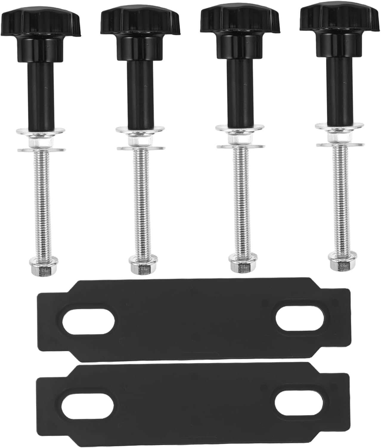 Aluminum Alloy Luggage Holder Fixing Kit Roof Rack Clamps Brackets for Truck Ladder Rack Accessories